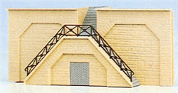 Brawa 2699 N Stone Wall w/Stairs 38080 x 2"            