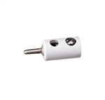 Brawa 3059 Round Plugs w/Crossover Hole White