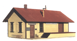 B.T.S. 17122 O Craftsman Kits Three Springs Station 44' x 33' Kit