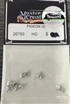 B.T.S. 20750 HO Pigeons Pkg 6