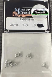 B.T.S. 20750 HO Pigeons Pkg 6