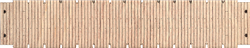 B.T.S. 22608 HO Laser-Cut Self-Adhesive Wood Flatcar Deck For Life-Like Proto 2000 53' Flatcar