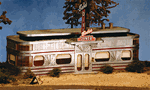 B.T.S. 27440 HO Goin' Home Series Babe's Diner Kit