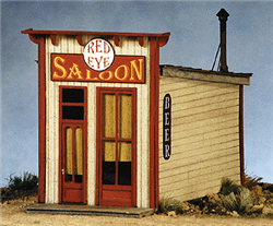 B.T.S. 27460 HO Red Eye Saloon Kit