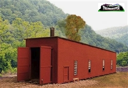 B.T.S. 27502 HO Single-Stall Switcher Shed Kit