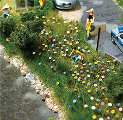 Busch 1229 HO Summer Flowers Kit pkg(120)