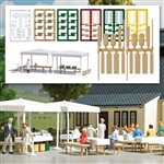 Busch 1830 HO Catering Set & Cook