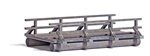 Busch 1850 HO Wooden Bridge Laser-Cut Wood Kit
