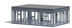 Busch 1960 TT Elbingerode Train Station Laser-Cut Kit