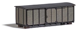 Busch 1986 HO Wooden Shed Laser-Cut Wood Kit pkg(10)