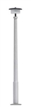 Busch 4117 HO Post-Top Platform Light w/ Octagonal Concrete Mast Light 2-9/16" 