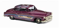Busch 44719 HO 1950 Buick 2-Door Crazy Car Metallic Assembled