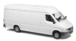 Busch 60252 HO 1995 Mercedes-Benz Sprinter High-Roof Cargo Van Kit White