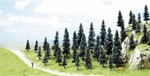 Busch 6592 N Spruce Trees 30-50mm