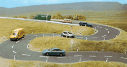 Busch 7098 HO Street Curve 120 mm