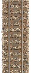 Busch 7127 HO Ballast Brown/ Blend 8-1/8oz