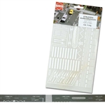 Busch 7197 N Decals Road Markings