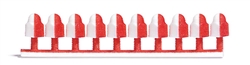 Busch 7754 HO German Fouling Point Markers pkg (10)