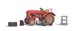 Busch 7937 HO Tractor Repair Action Set Tractor Tool Cart Toolbox Container