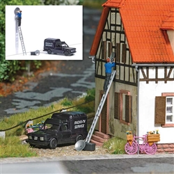 Busch 7982 HO Installing Satellite Dish