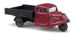 Busch 89103 HO 1935 Tempo Dreirad Pickup Truck Economy Assembled Red, Black