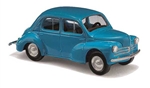 Busch 89111 HO 1958 Renault 4 CV Sedan Assembled Blue