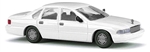 Busch 89122 HO 1995 Chevrolet Caprice Sedan Assembled White