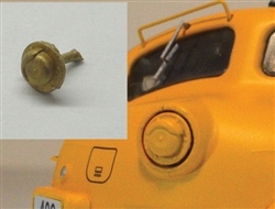Cal Scale 190703 HO Chicago & North Western Gong Headlight Insert Brass