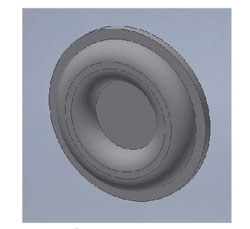 Cal Scale 190734 HO Locomotive Polling Pockets 8-1/2" Scale Diameter 3/32" Actual Plastic