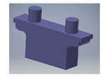 Cal Scale 190738 HO Loco Deck Lift Bolsters 20 x 8-3/4" Scale Plastic Pkg 4