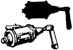 Cal Scale 219 HO Brake Cylinders Brass Casting Locomotive Type Pkg 2