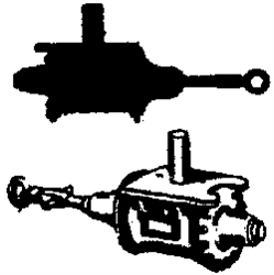 Cal Scale 221 HO Brake Cylinders Brass Casting Steam Loco Tender
