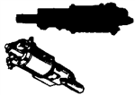 Cal Scale 224 HO Steam Loco Pilot Brass Casting Standard Two-Cylinder Style