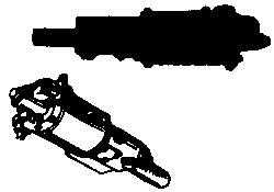 Cal Scale 224 HO Steam Loco Pilot Brass Casting Standard Two-Cylinder Style