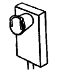 Cal Scale 394 HO MU Stands Pkg 2 With Battery Connectors