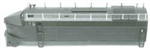 Cal Scale 409 HO PRR Induction Phone Antenna Supports for Diesels Brass Castings less wire Baldwin RF-16 Shark