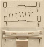 Cal Scale 522 HO Coupler Lift Bars For EMD GP & SD Units 1 Pair