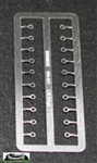 Cal Scale 541 HO F-Unit Lift Rings Etched Brass Pkg 20
