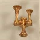 Cal Scale 550 HO Air Horns Unpainted Brass Casting Nathan P3R4