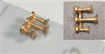 Cal Scale 584 HO Air Horn Unpainted Brass Casting Nathan 3-Chime K3L Canadian National Diesels