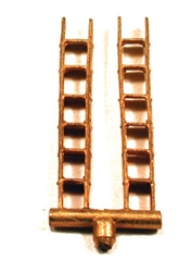 Cal Scale 598 HO Engine Ladders 1 Pair