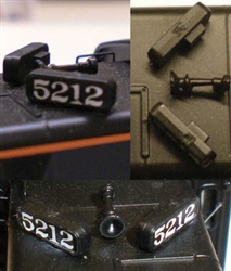 Cal Scale 611 HO Southern Pacific Style Side Number Board