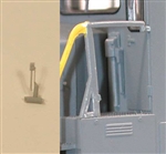 Cal Scale 617 HO Locomotive Brake Lever Plastic Pkg 2