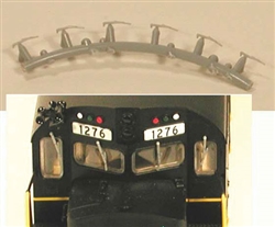Cal Scale 619 HO Windshield Wipers Plastic Pkg 6