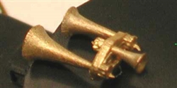 Cal Scale 629 HO Leslie RS3R3 3-Chime Air Horn Lost Wax Brass Casting