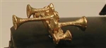 Cal Scale 634 HO Nathan K5 K5LLAR24 5-Chime Air Horn Lost Wax Brass Casting