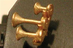 Cal Scale 643 HO Nathan K3 K3LA 3-Chime Air Horn Lost Wax Brass Casting