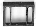 Cal Scale 745 HO Weather Cab Window .4x.480 2/