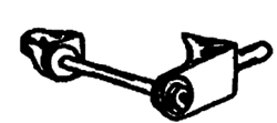 Custom Finishing 200 HO Bolster Anchors