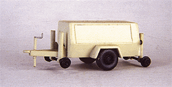 Custom Finishing 7024 HO MOW / Work Train Equipment Hy-Rail Air Compressor Trailer Kit